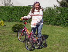 Ania odda swój rower