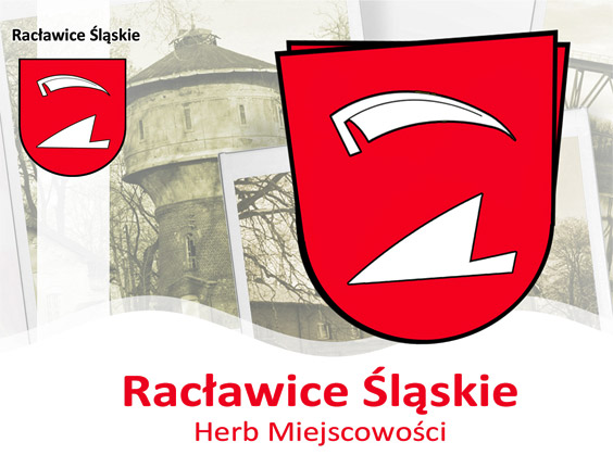 Herb Racławic Śląskich opracowany na podstawie wzoru starej pieczęci