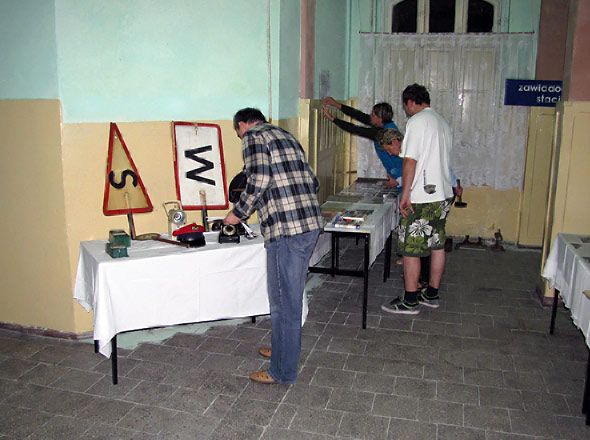 Przygotowania wystawy
