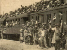 Jak niemieccy mieszkańcy zapamiętali pierwszy przyjazd pociągu z Polakami?