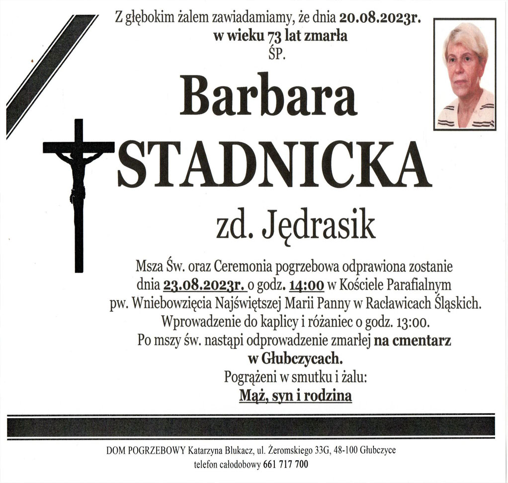Barbara Stadnicka